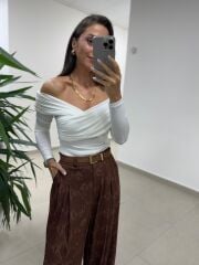 155 Gold Kare Tokalı Taba Kemer