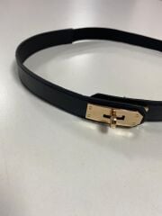 3850 Lastik Detaylı Siyah Kemer