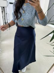 Orj.Marka Düğmeli Bebe Mavi Ceket Hırka