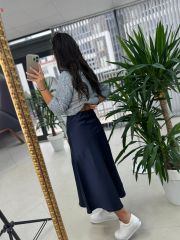 Orj.Marka Düğmeli Bebe Mavi Ceket Hırka