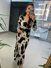 My 3293 Milka Kalem Elbise