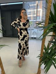 My 3293 Milka Kalem Elbise