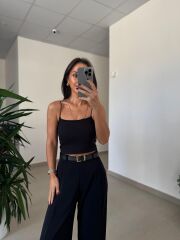 İb 4361 Askılı Siyah Büstiyer