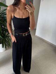 İb 4361 Askılı Siyah Büstiyer