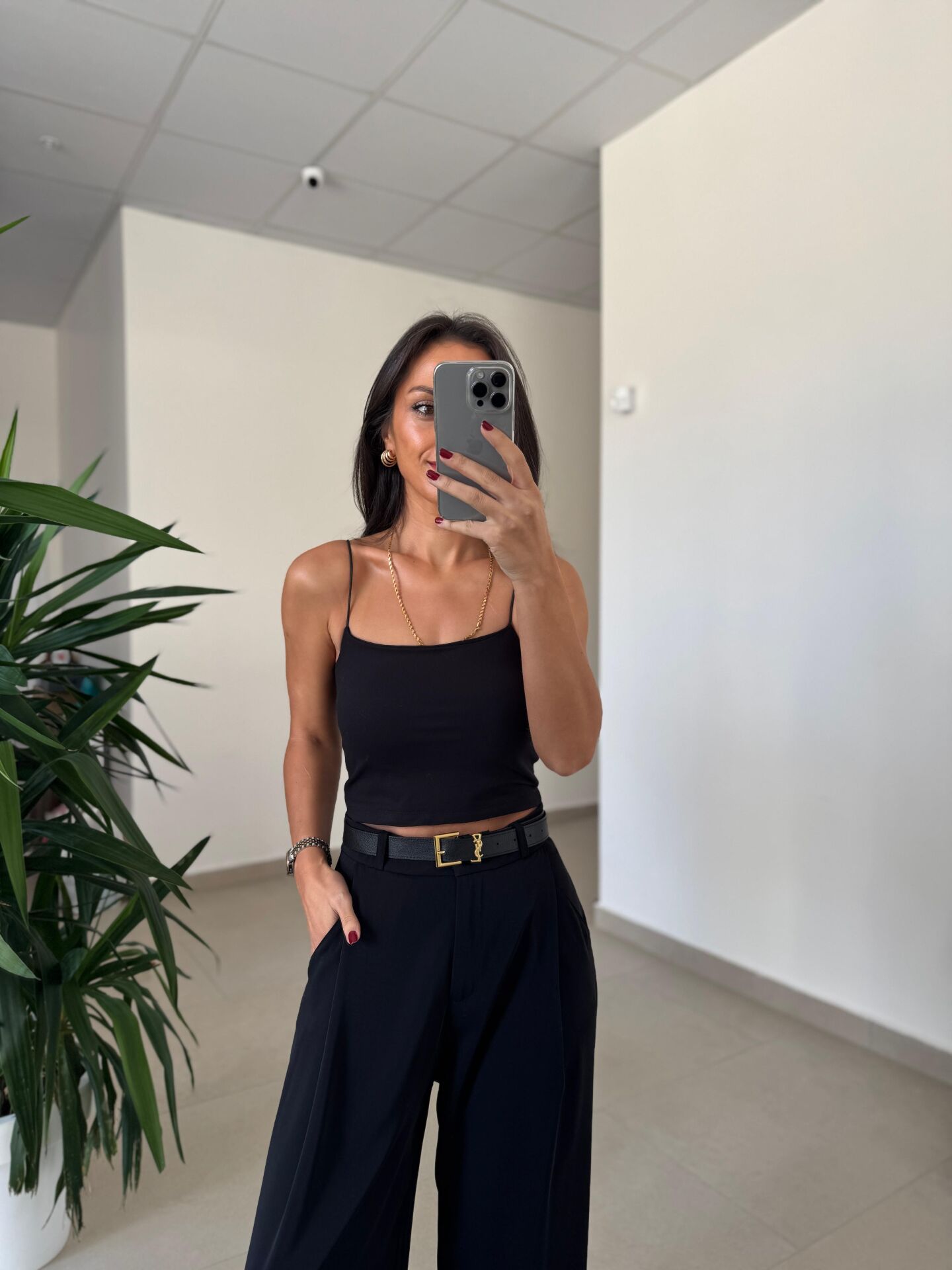 İb 4361 Askılı Siyah Büstiyer