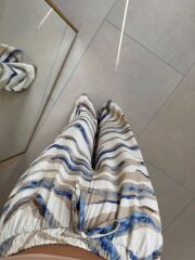 Bb 29724 İndigo Renk Geçişli Tensel Pantolon