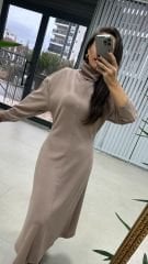 Hv Modal Balıkçı Vizon Elbis