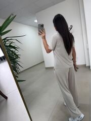 İv 26063 Bisiklet Yaka Modal Taş Tişört