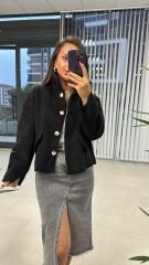 Astarsız Siyah Mont