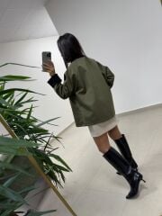 Ms 221 Haki Gabardin Ceket