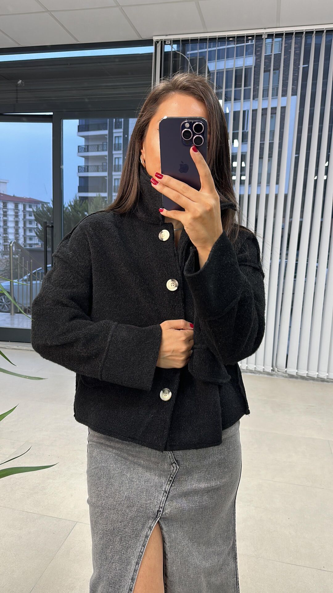 Astarsız Siyah Mont