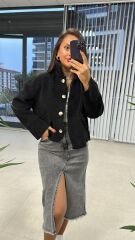 Astarsız Siyah Mont