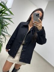 Ms 221 Siyah Gabardin Ceket