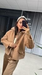 Astarsız Kahve Mont