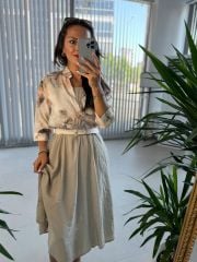 Ms Mink Shirt Dress