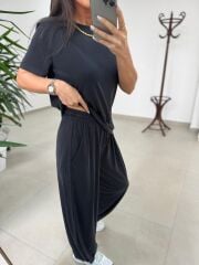 İv 26063 Bisiklet Yaka Modal Antrasit Tişört