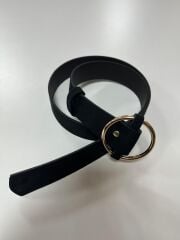 4722 Siyah Nubuk Daire Kemer