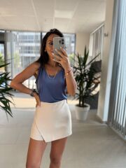 Fw 0297 Taş Şort Etek