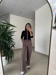 İb 4454 Vizon Uzun Tensel Pantolon