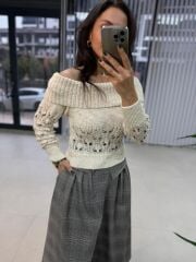 Orj.Strvrus Omuz Detaylı Triko