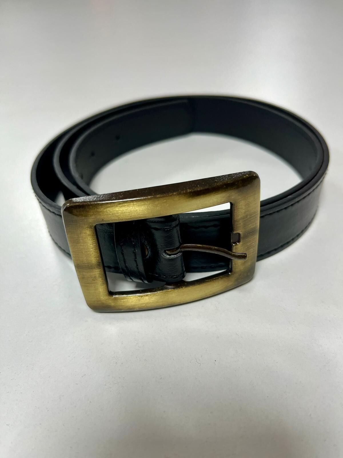 1516 Antik Kaplama Siyah Kemer