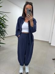 Fp 50957 Laci Tensel Gömlek Pantolon Takım