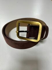 3243 A. Kahve Antik Desen Tokalı Kemer