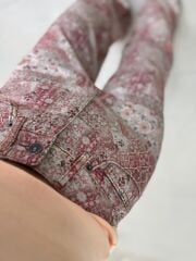 Nx 8325 Etnik Somon Geçişli Denim Pantolon