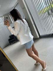 Mc 6166 Kruvaze Ekru Ceket