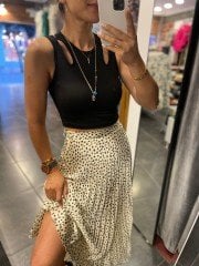 gerippte Bluse