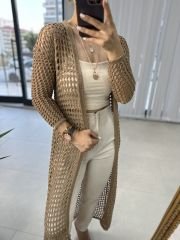 Gold Sim Geçişli Hırka