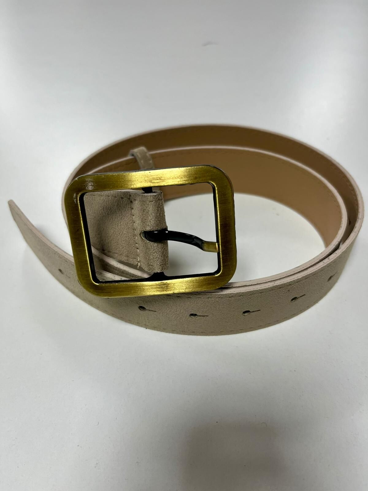 3243 Taş Antik Desen Tokalı Kemer