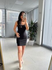 Orj Marka Pamuklu Fitilli Kalem Elbise