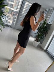 Orj Marka Pamuklu Fitilli Kalem Elbise