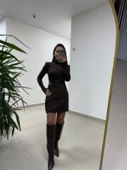 Mn 226 Kaşe Kahve Etek