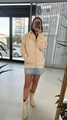 Dr 2471 Pudra Fermuarlı Sweat