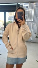 Dr 2471 Pudra Fermuarlı Sweat