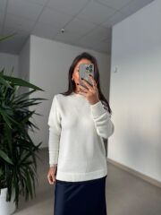 Orj. Marka Laci Geçişli Triko Kazak