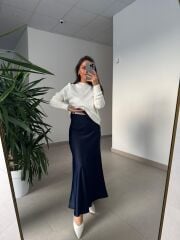 Orj. Marka Laci Geçişli Triko Kazak