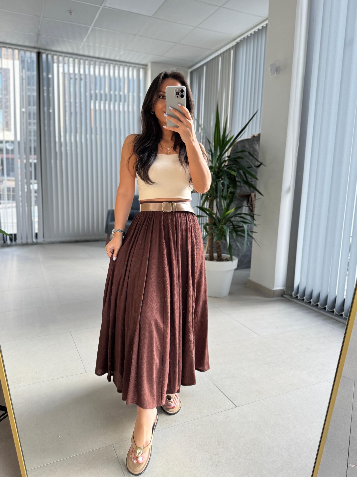 Fw 0393 Krinkıl Kahve Etek