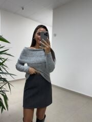 Mn 226 Kaşe Gri Etek