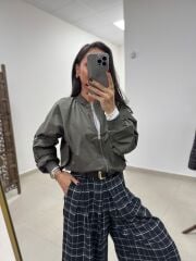 Yf 0638 Marka Model Bomber Haki Mont