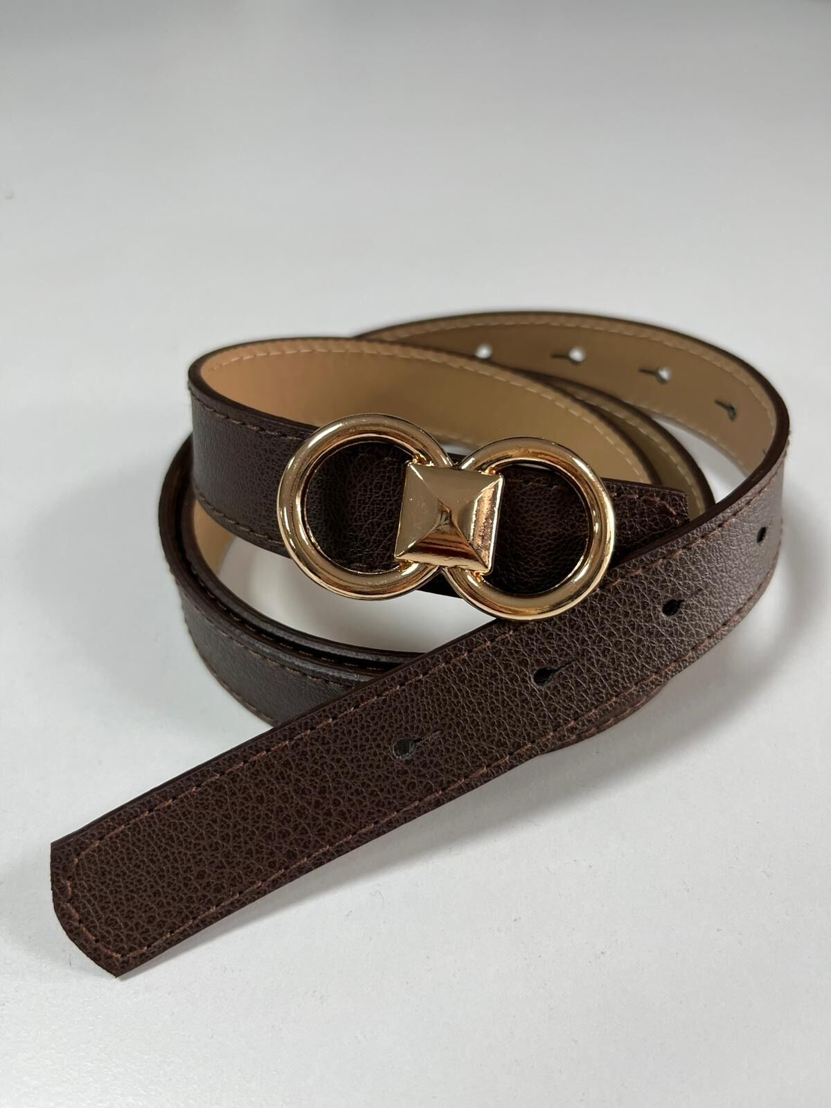 2500 Halka Tokalı İnce A.Kahve Kemer