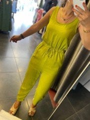 pistachio green jumpsuit