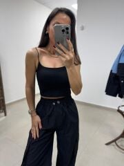 Yf 114C Paraşüt Denim Mix Takım