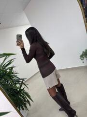 Dv 32122 Kaşmir Kahve Transparan Bluz