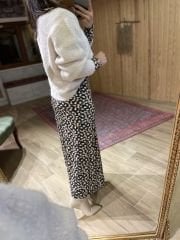 Drape detaylı leo elbise