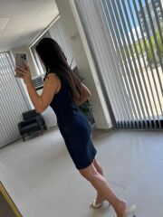 Np 320 Marka Model Tek Düğme Detaylı  Denim Elbise