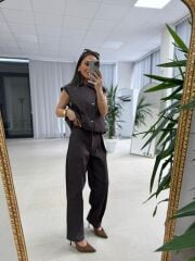 Nx 7191 Havuç Kesim Denim Yelekli Takım