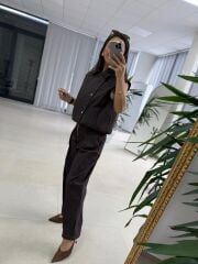 Nx 7191 Havuç Kesim Denim Yelekli Takım